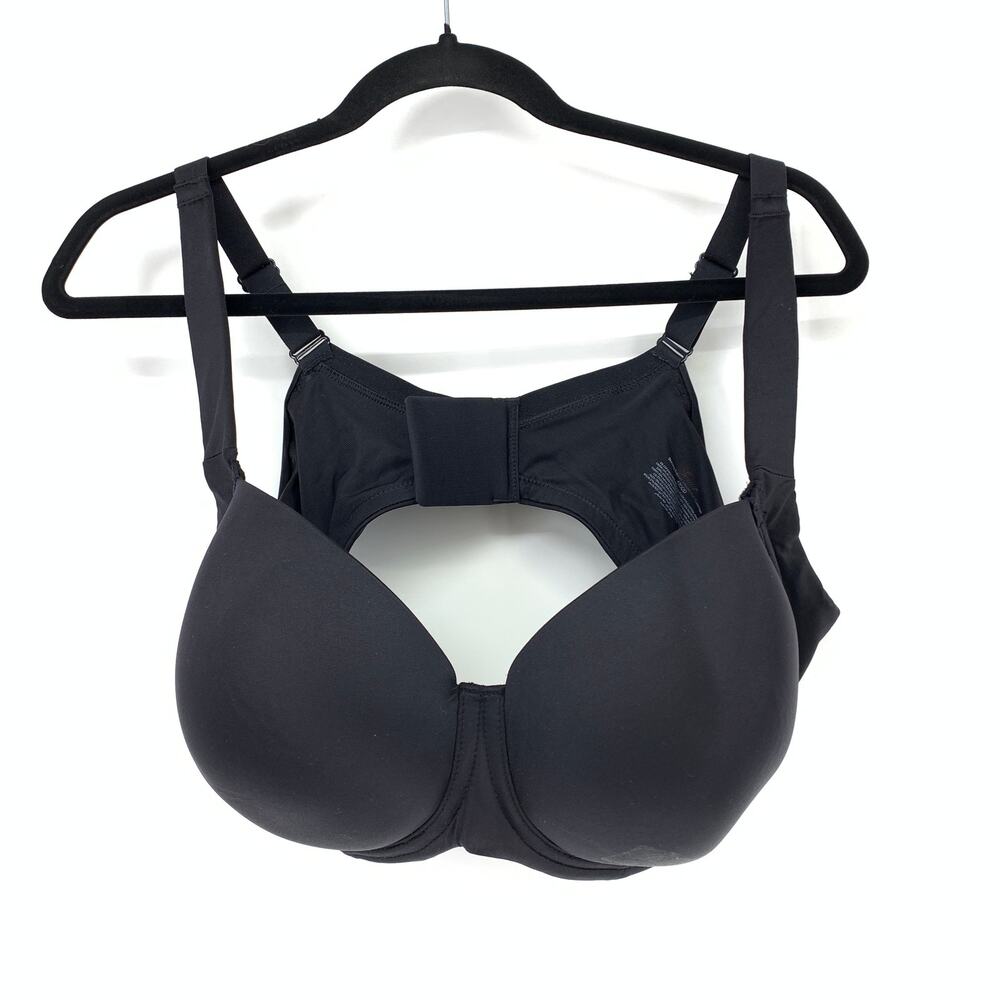 Soma Bra Women's Size 42DDD Enhancing Shape FULL Coverage Adjustable Black